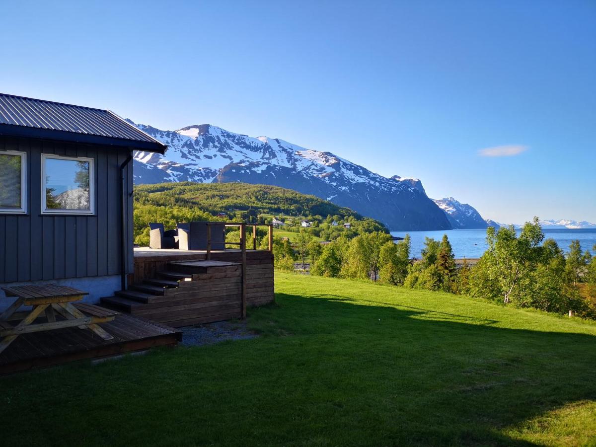 House In The Heart Of The Lyngen Alps With Best View Villa Lyngseidet Екстериор снимка