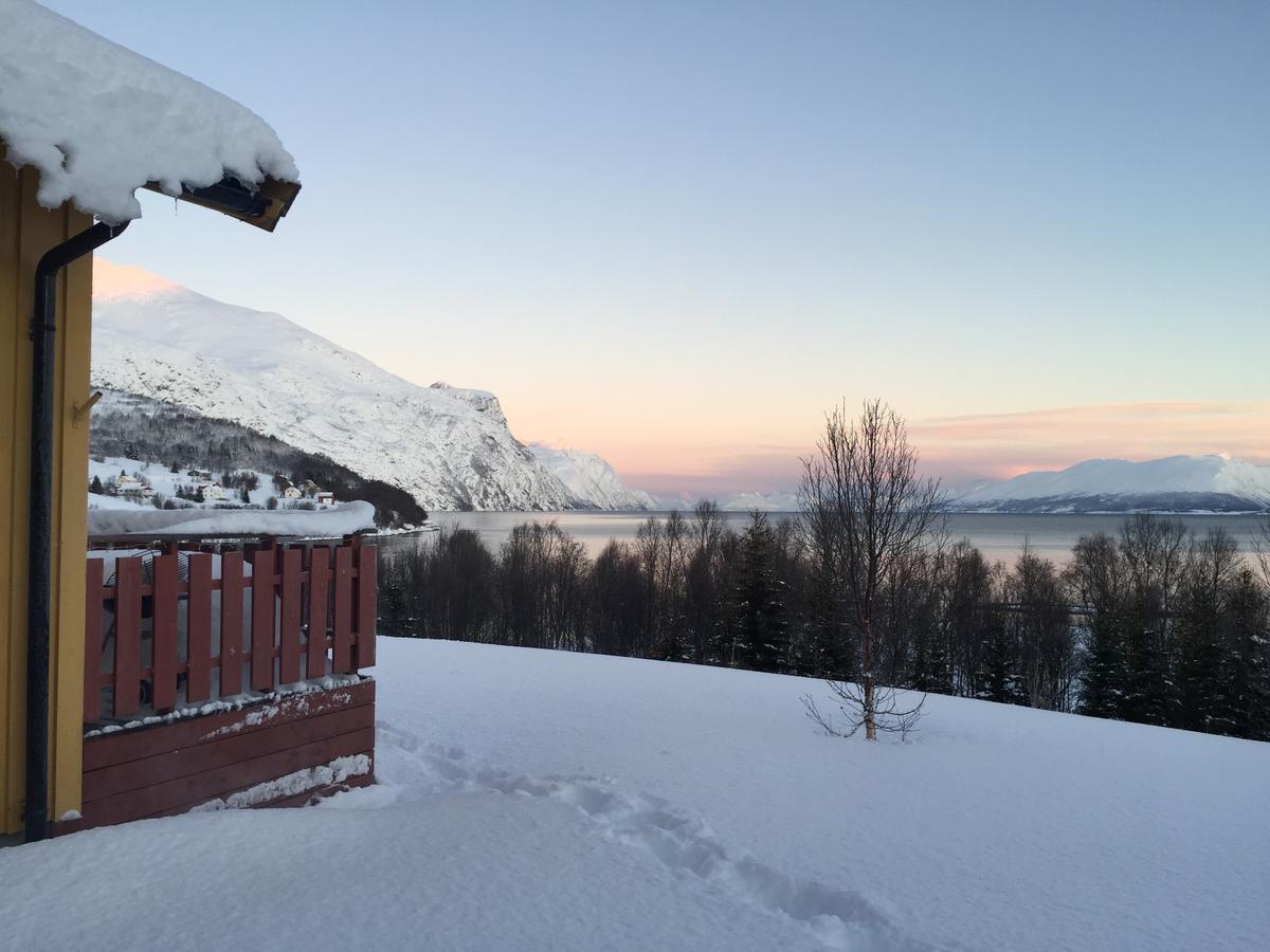 House In The Heart Of The Lyngen Alps With Best View Villa Lyngseidet Екстериор снимка