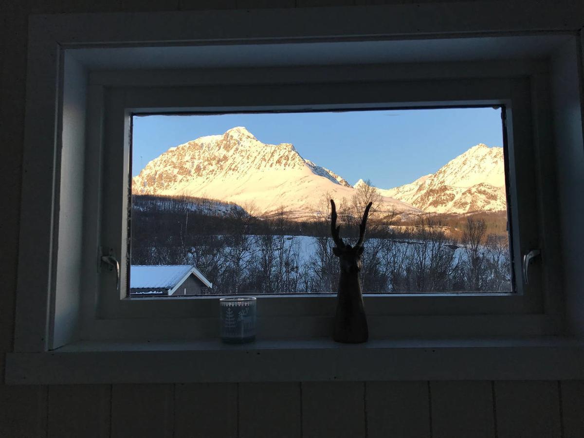 House In The Heart Of The Lyngen Alps With Best View Villa Lyngseidet Екстериор снимка